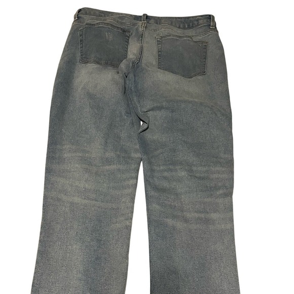 Tommy Hilfiger Distressed Women's Boyfriend Jeans Patch Star Blue‎ Denim Size 6 - Picture 4 of 16